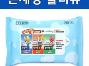 손세정 크린 물티슈 판촉물제작 5매 대표이미지