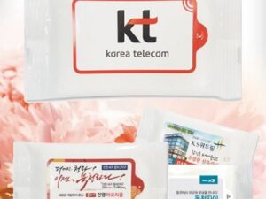 홍보용 물티슈 제작 흰색(5매)