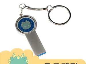 ZA499 커스텀굿즈 풀오버인쇄 오피스 스피너 로고 링스핀 USB3.0 64G 박스제작가능 판촉물제작 대표이미지